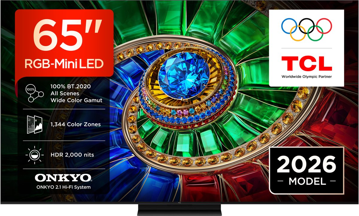 TCL 65RM7L - 65 inch - 4K RGB MiniLED - 2026 - Smart TV thumbnail 6