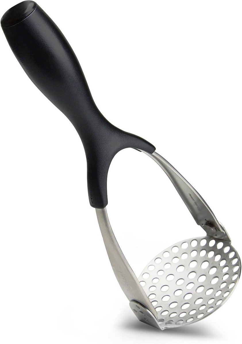 Roestvrijstalen Aardappelstamper - Sterke Handstamper voor Aardappelpuree