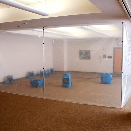 Telescopische Stangen voor Stofscherm Installatie tot 3.6 Meter, Set van 4 — afbeelding 2