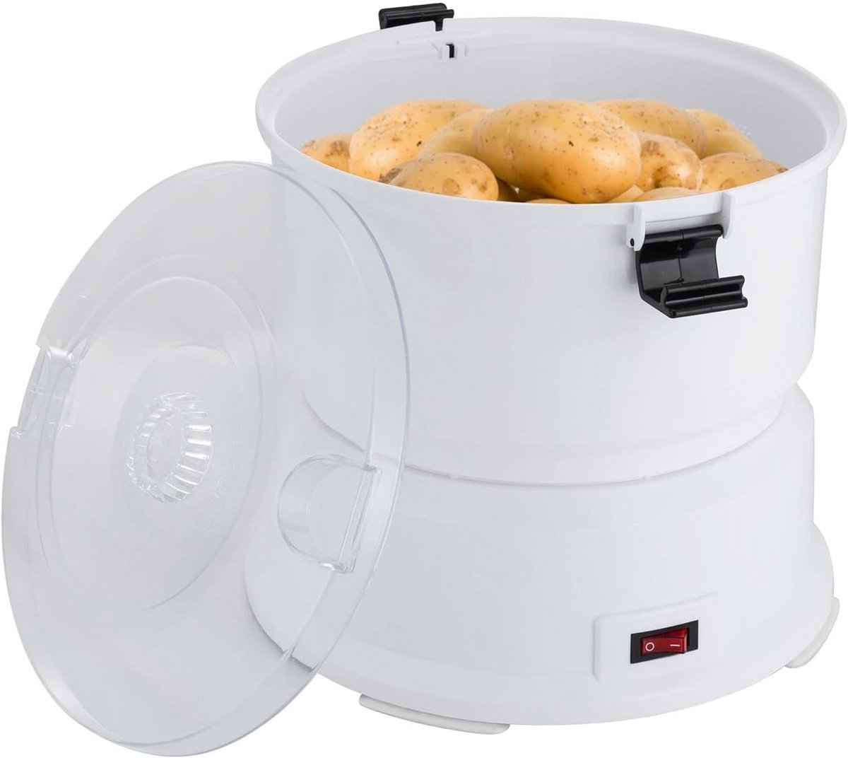 Elektrische Aardappelschiller 85W voor Thuis en Horeca - Snelle en Grote Capaciteit