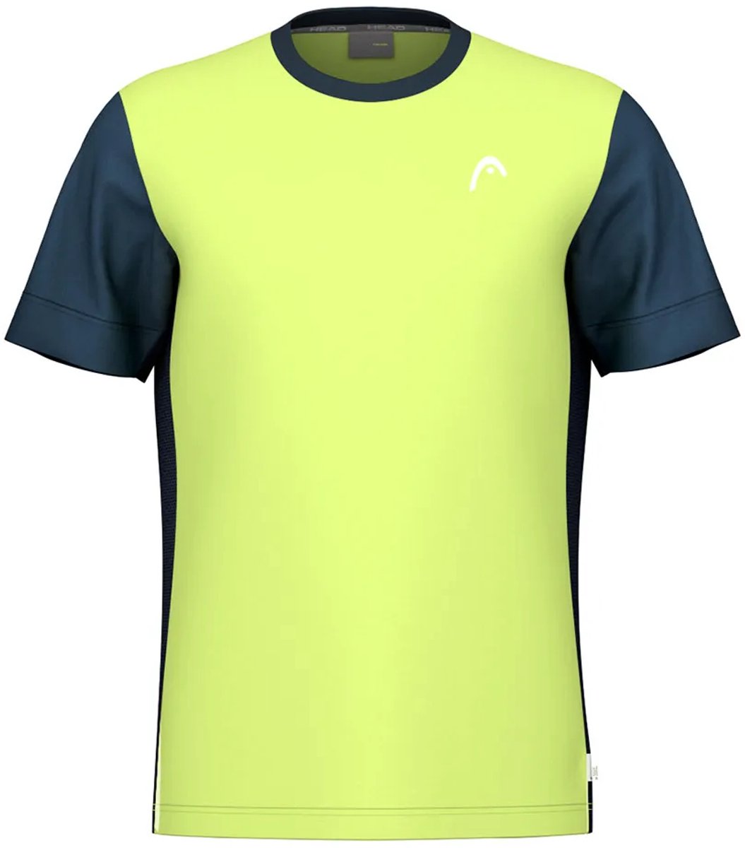Head Racket Slice T-shirt Met Korte Mouwen Geel 140 cm Jongens
