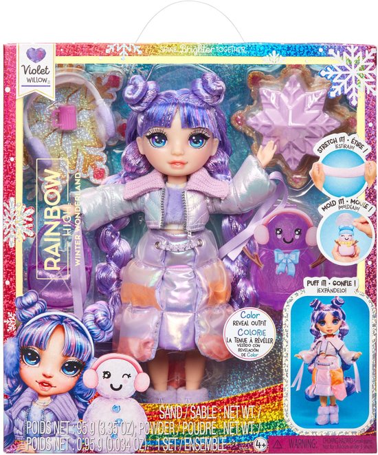 Poupée Rainbow High Winter Wonderland - Violet (Violet)