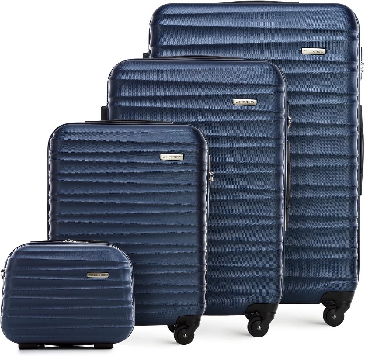 Set van 4 koffers met harde schaal voor al uw reizen