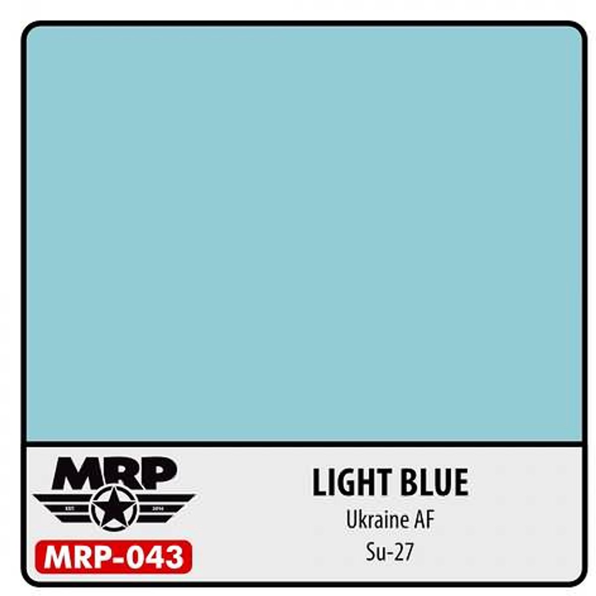 Mr. Paint MRP-043 - Light Blue Su-27 – 30 ml verf voor Airbrush & Detailwerk