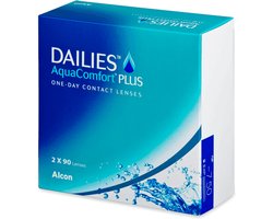 Dailies AquaComfort Plus (180 lenzen) Sterkte: +3.25, BC: 8.70, DIA: 14.00