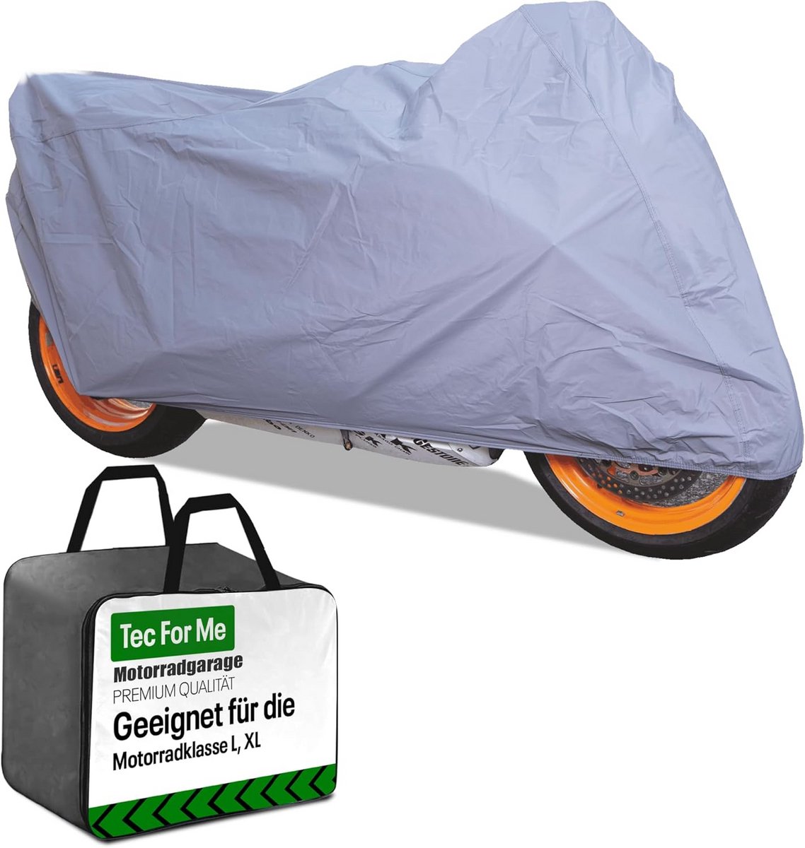 Universele Motorhoes Maat L - Waterdicht, Hittebestendig & Ademend Beschermhoes