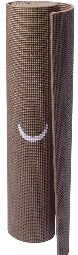 Tapis de yoga écologique collant extra épais lune vert foncé - Lotus | 6 mm | tapis de fitness | tapis de sport | tapis de Pilates