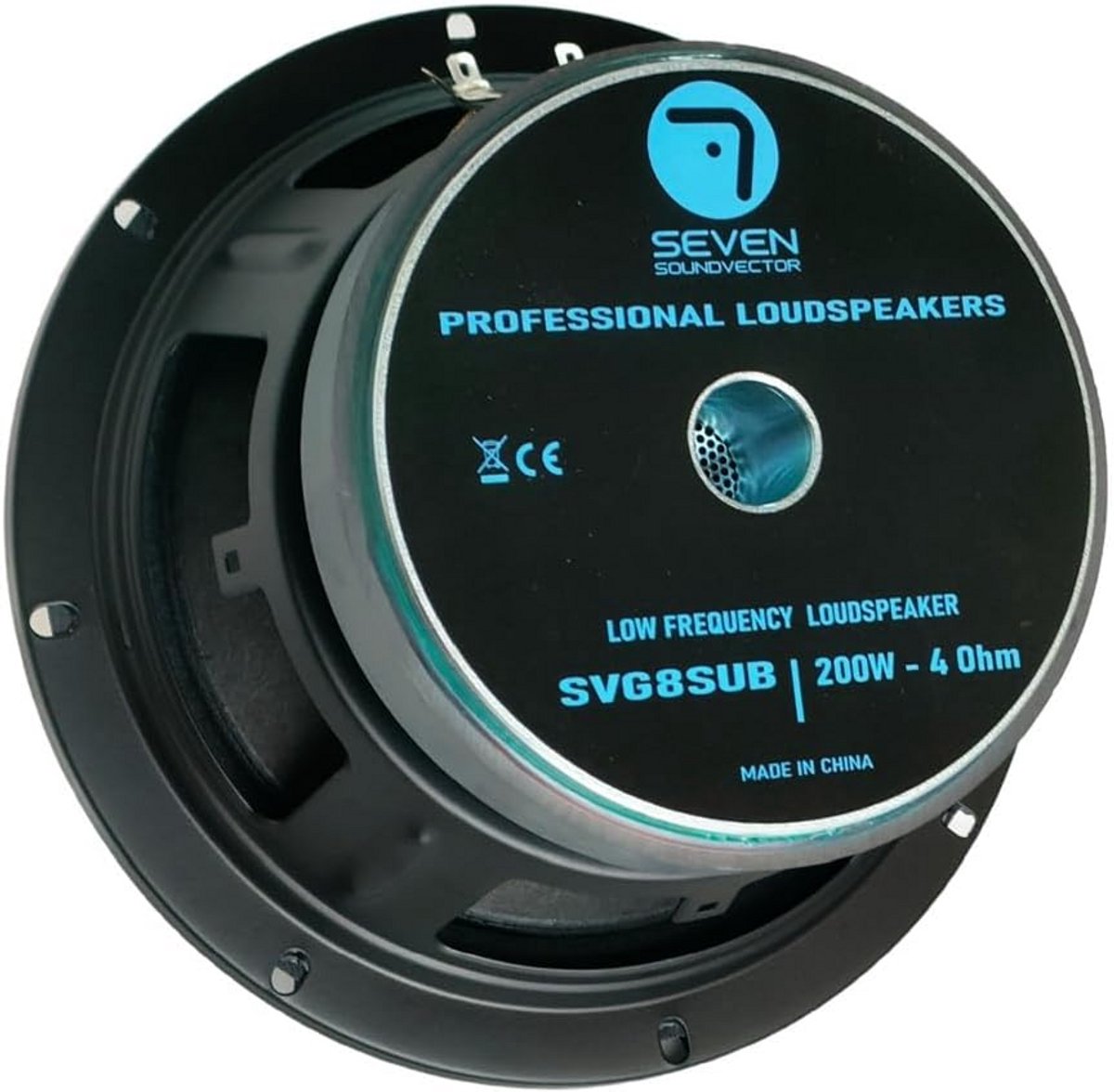 8 Inch Subwoofer 200W RMS 4 Ohm Professionele Bass Speaker