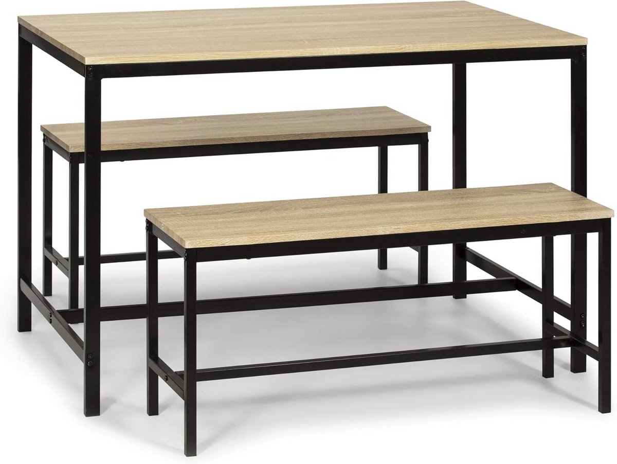 Eetkamerset Tafel met 2 Banken