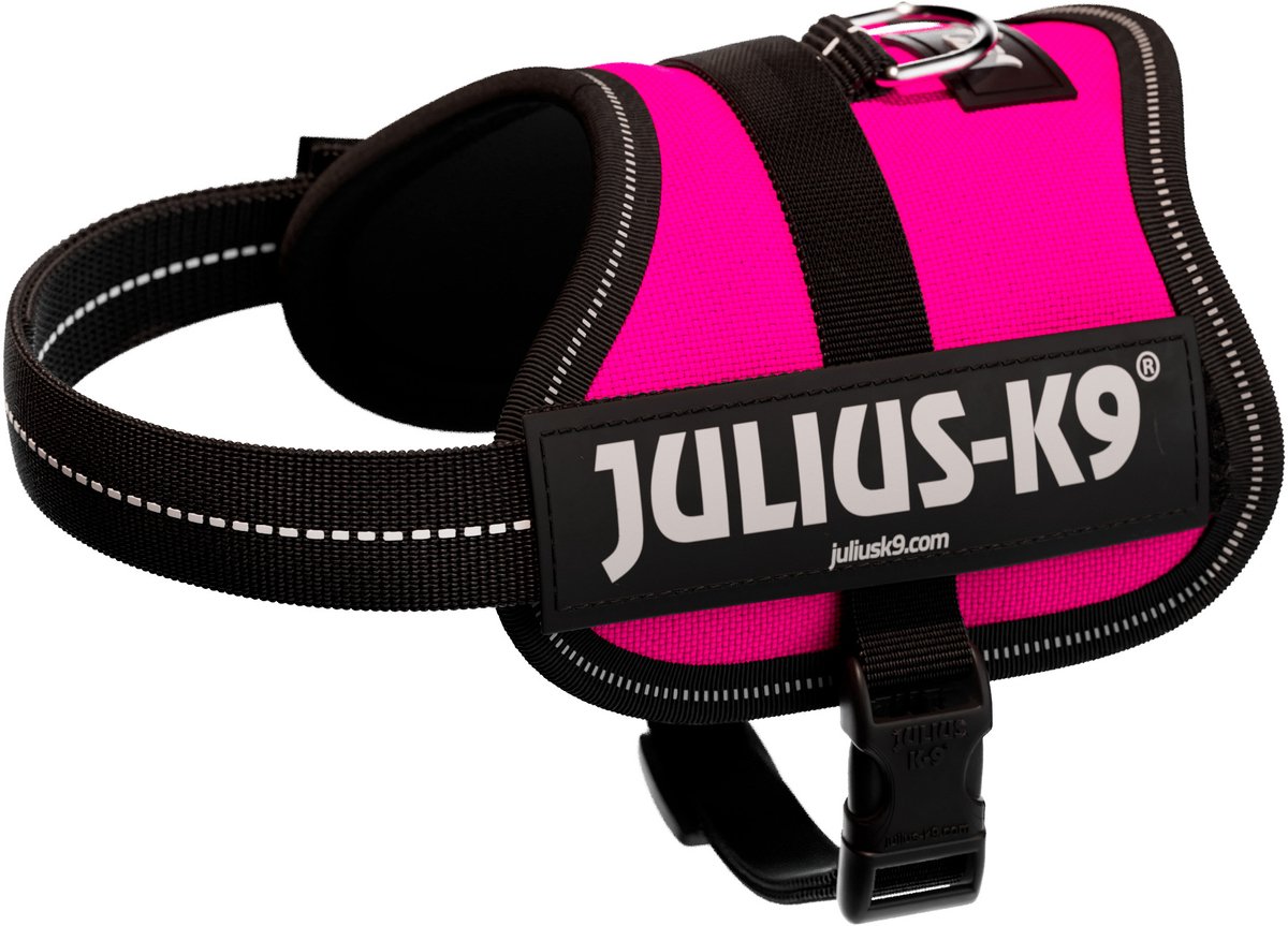 Bol.com Julius K9 IDC Powertuig/Harnas - Baby 2/33-45cm - XXS - Fuchsia aanbieding