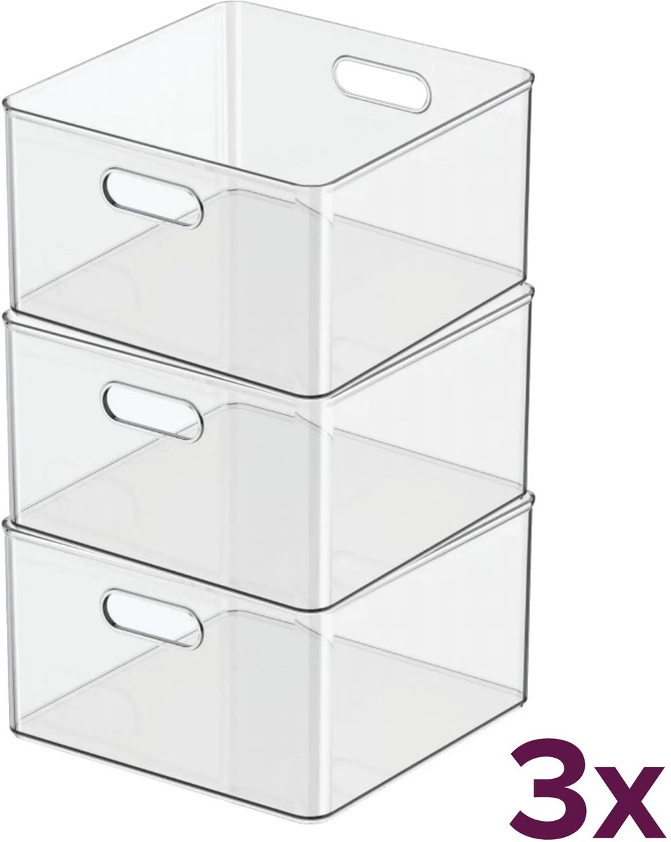 - Bakje - Opbergbakje - Keukenkast organizer - Koelkast organizer