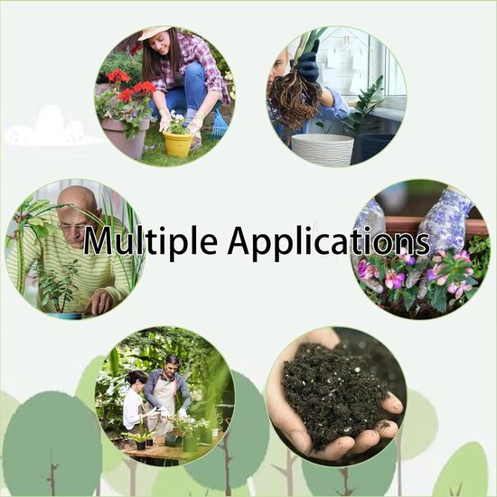 3-delige tuingereedschapset - Mini gereedschapset - Gereedschapstas voor binnentuinen - Mini tuinhark - Tuinschep - Tuinbenodigdheden - Verdikte handgreep — afbeelding 4