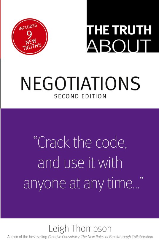 The Truth About Negotiations - cover
