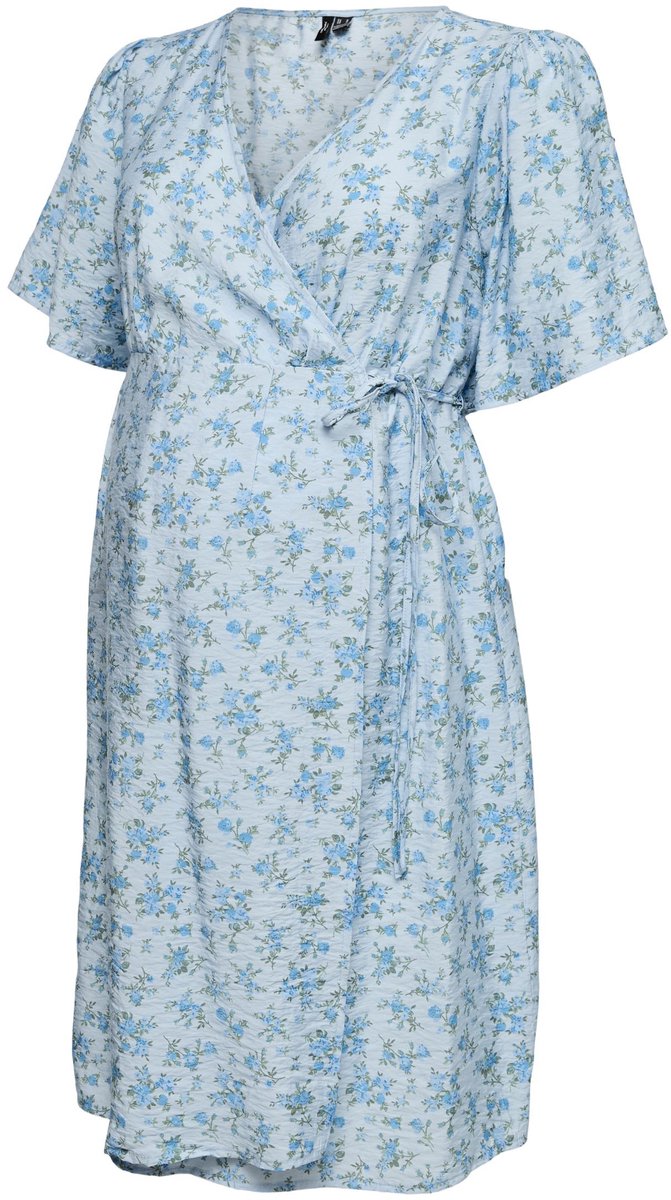 Vero Moda Maternity Jurk VMMJOSIE Zwangerschapsjurk cashmere blue 1