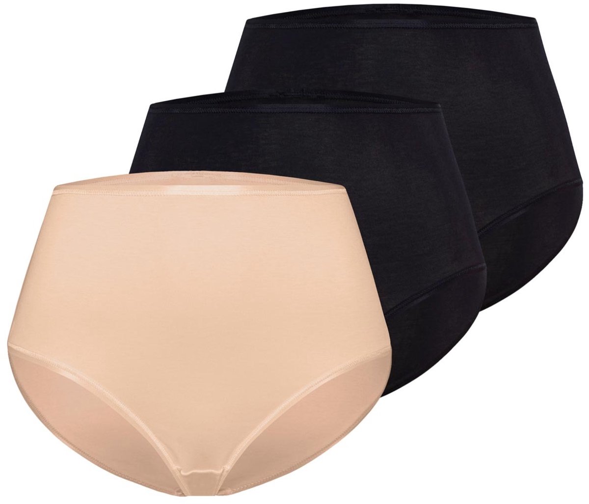 Hanro Dames maxi slip 3 pack Cotton Seamless