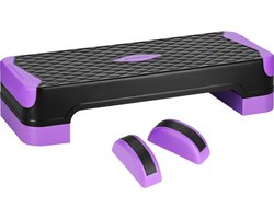HMS AS008M - Aerobic en Balans Step - Verstelbare Hoogte - Anti-slip Oppervlak