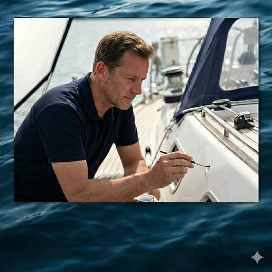 Gelcoat Reparatie - Scheurvuller - Watersport Onderhoud - Snelle Droogtijd - 9ml - Wit RAL 9010 — afbeelding 5