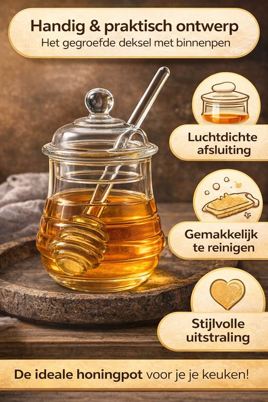 Vind honingpot met dipper op - april 2026
