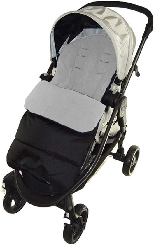 Kinderwagen Voetzak 2-in-1 - Warme Fleece Voering, Wind- en douchebestendig, Geschikt voor alle Seizoenen van Merkloos — afbeelding 4