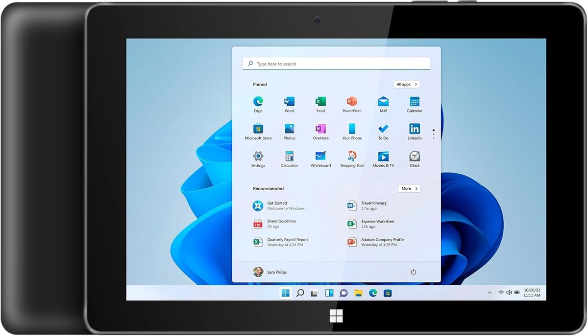 Krachtige 10.1 Inch 2-in-1 Tablet Windows 11 Pro met 8GB RAM en 256GB Opslag