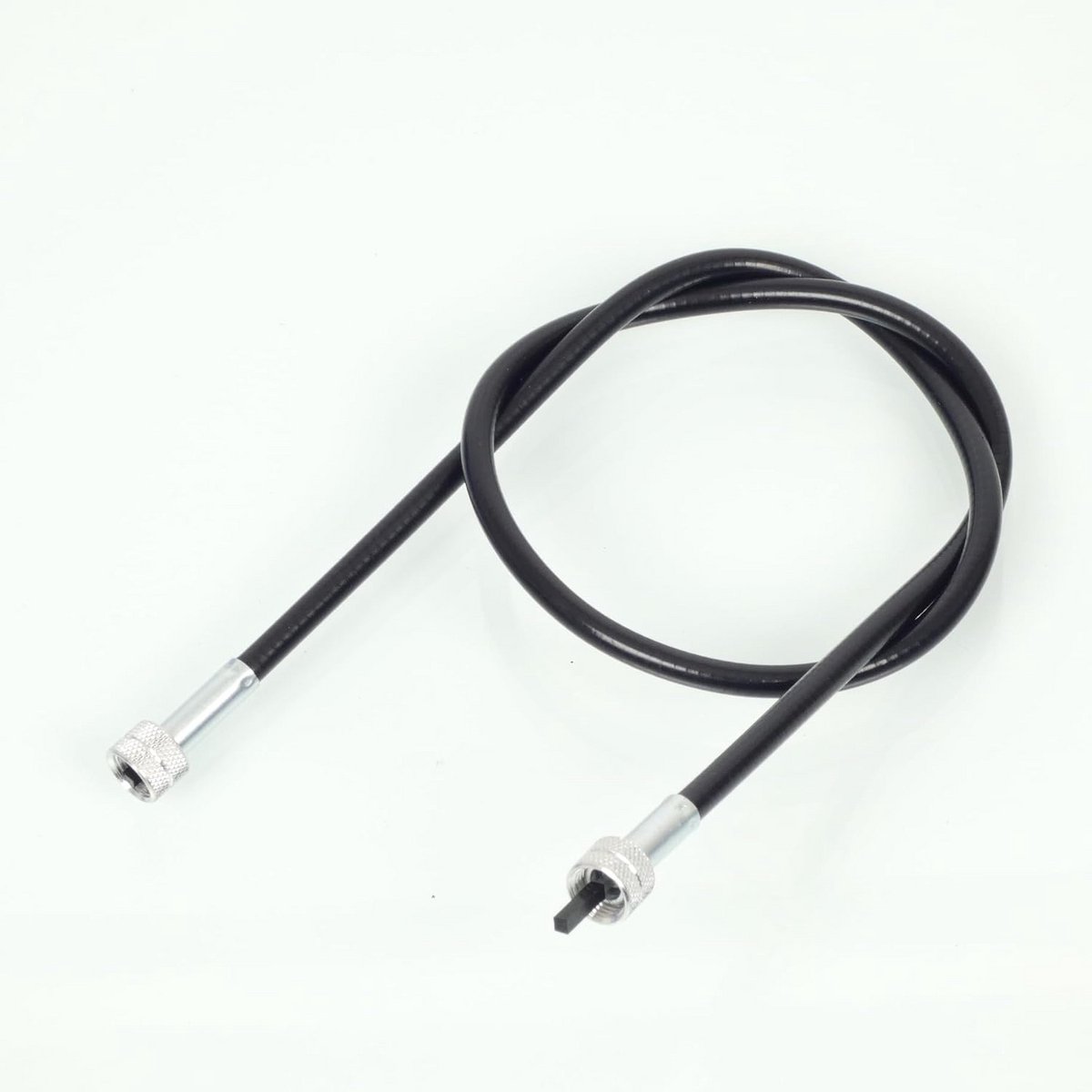 Tellerkabel - Overdrachtskabel - Motoronderhoud - Gelegeerd staal - 65.5cm kabel - Zwart
