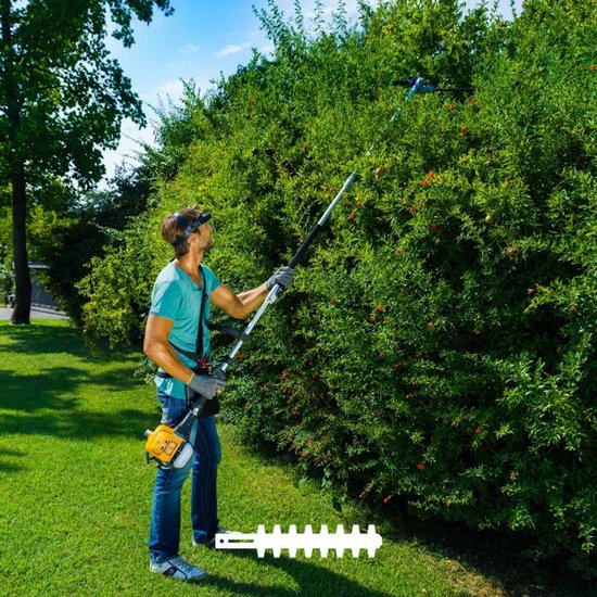 Benzine Tuin Multi-tool - Grastrimmer Bosmaaier - Onderhoud Tuin - Vijf Functies Eén Motor - 43 Cm Snijbreedte — afbeelding 4