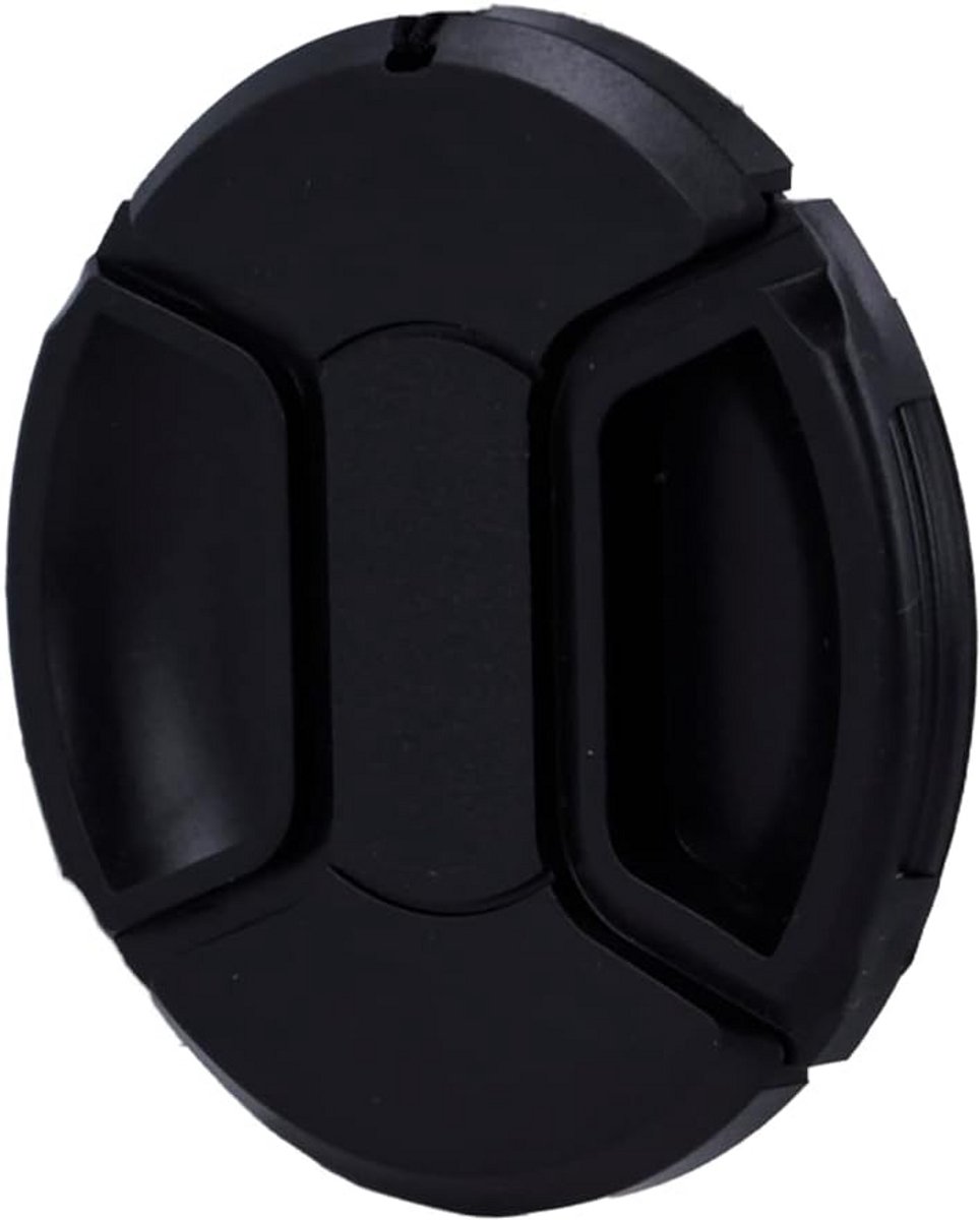 Universele Lensdop - Camera Beschermer - Lens Beveiligen - Past op 82mm - 10.3cm Breed - Zwart