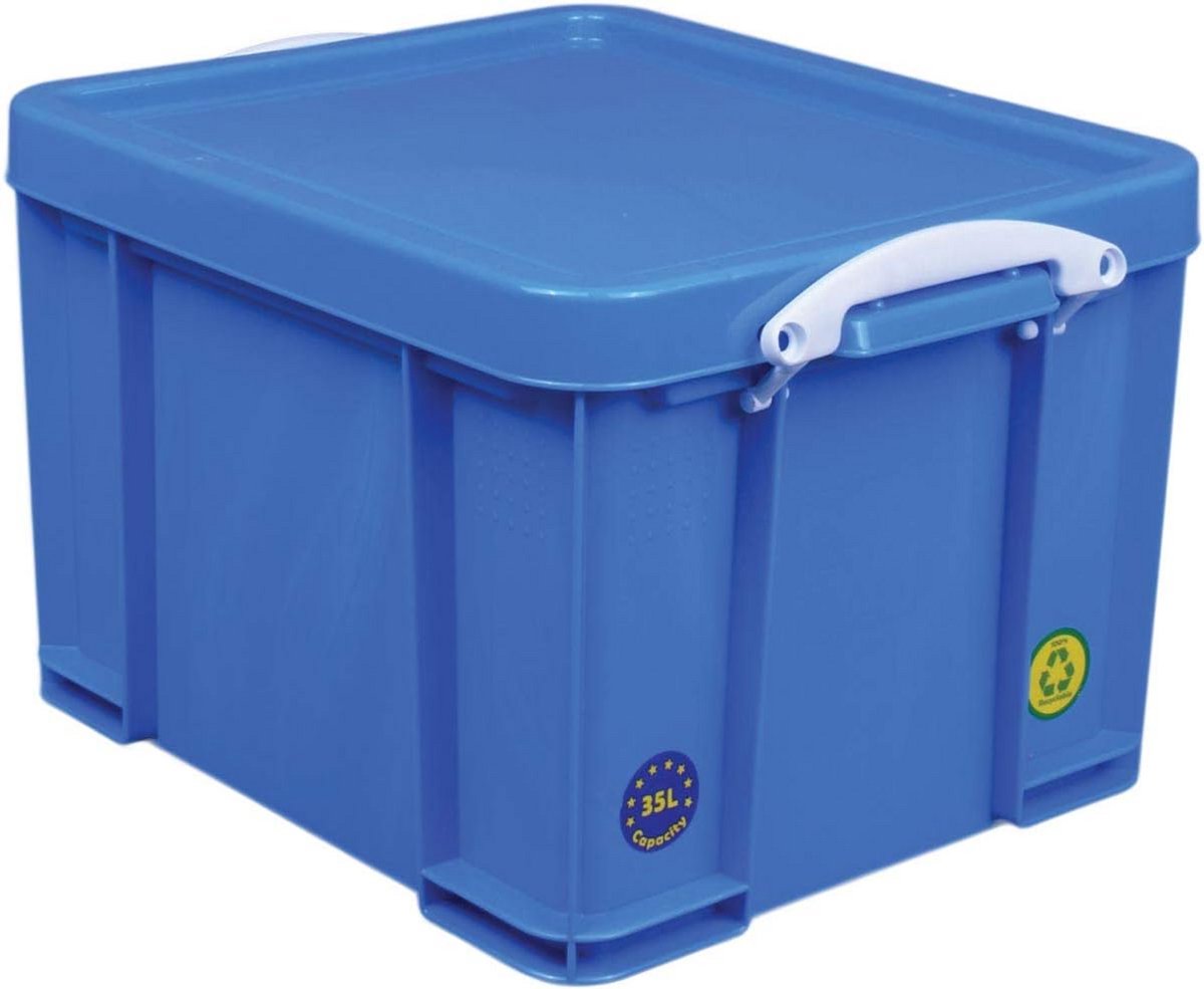 Rub Opbergbox 35L Neon Blauw