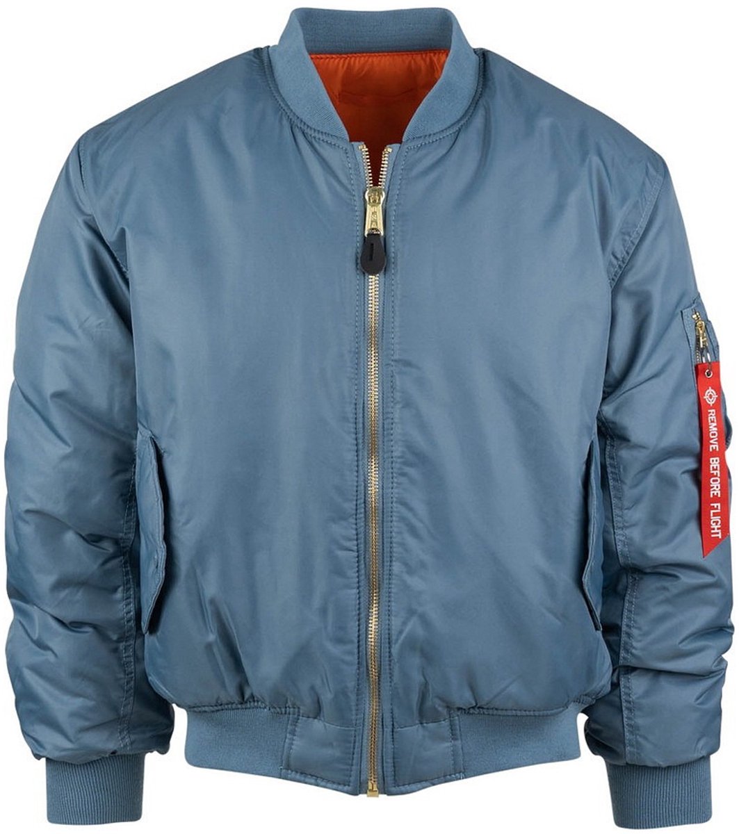 Fostex bomber jack MA-1 Vintage Blauw