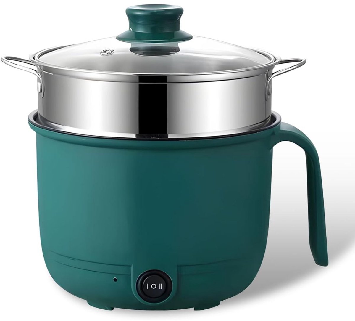 DnA® Hotpot - Hotpot Electrisch - Fonduepan - Groen - 13cm x 17cm x 13cm