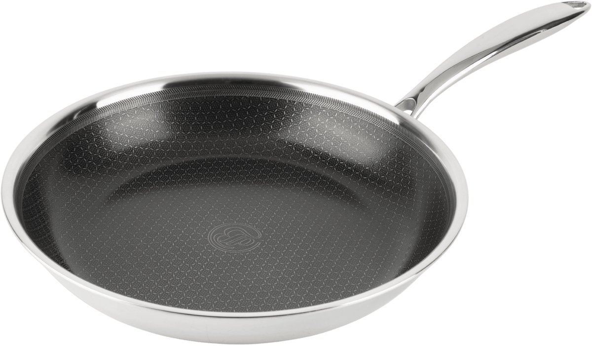 Herman den Blijker - Hybride koekenpan Ø 28 cm - 100% PFAS-vrij - Krasvrije keramische antiaanbaklaag - Geschikt voor inductie, oven en alle andere warmtebronnen - Vaatwasserbestendig