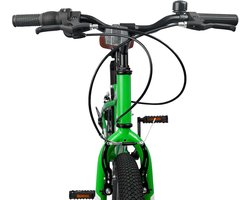 vidaXL - Mountainbike - 24 - Inch - 6-Speed - voor - 8-12 - jaar - oud - Groen