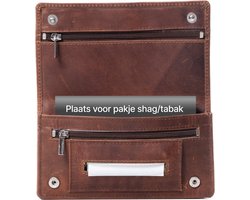 Shag etui leer - Shag hoesje - Shag zak - Shag buidel - Shag etui - Tabak etui - Shag etui tabak - Tabaksetui - Etui leer - Zwart - Shag etui - shag etui tabak - shag etui heren - shag mapje - shag etui leer vrouwen - shag buidel - shag hoesje - sale