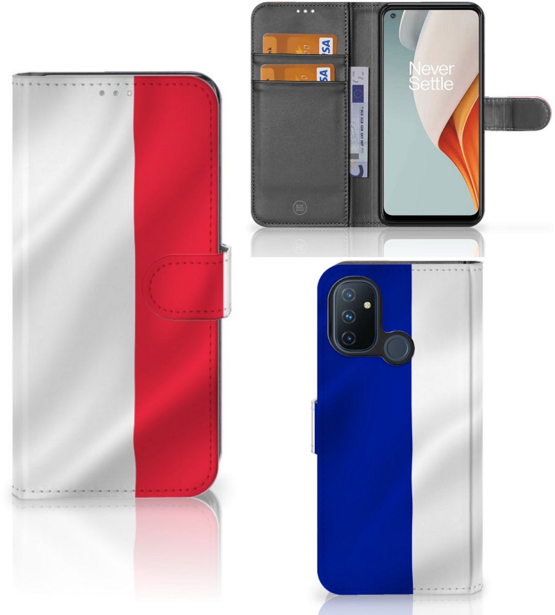 OnePlus Nord N100 Bookstyle Case Frankrijk