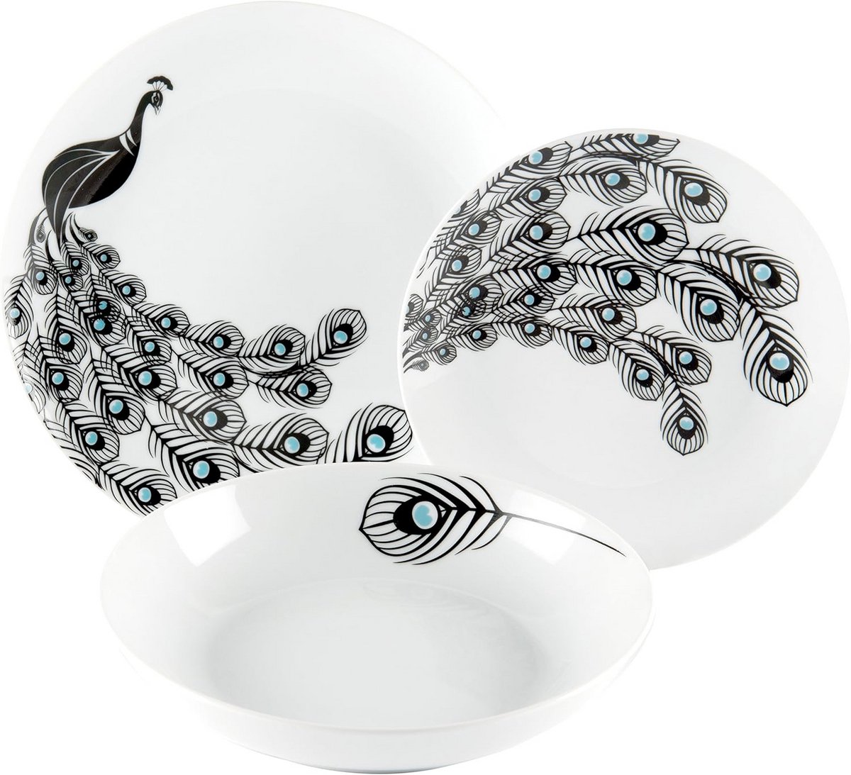 Set van 18 Tafelaccessoires voor Brunch