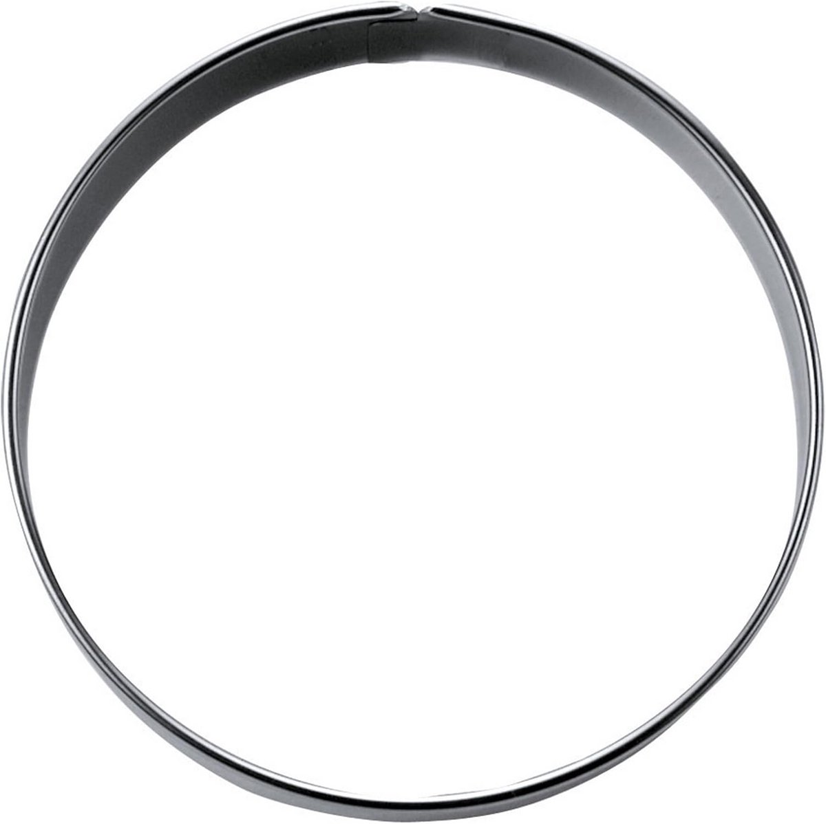 Ronde Uitsteekvorm van Roestvrij Staal - 12 cm