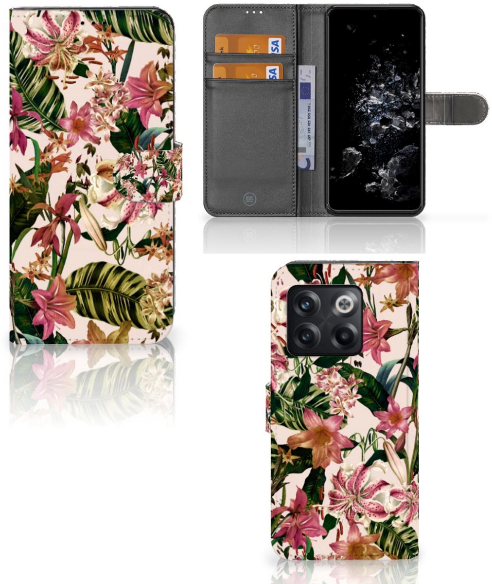 OnePlus 10T Hoesje Flowers