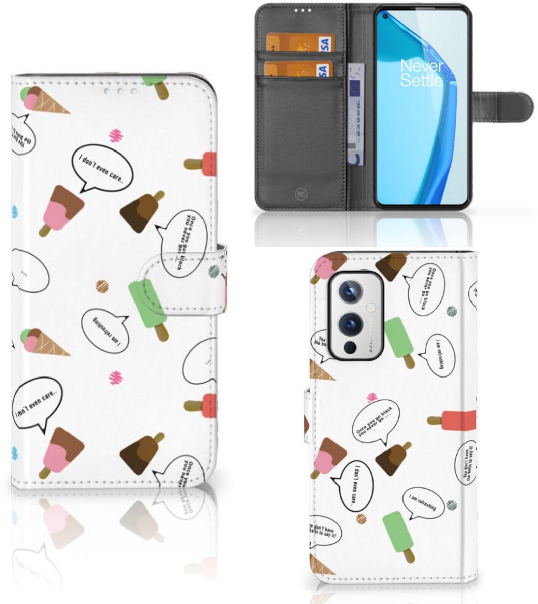 OnePlus 9 Book Cover IJsjes