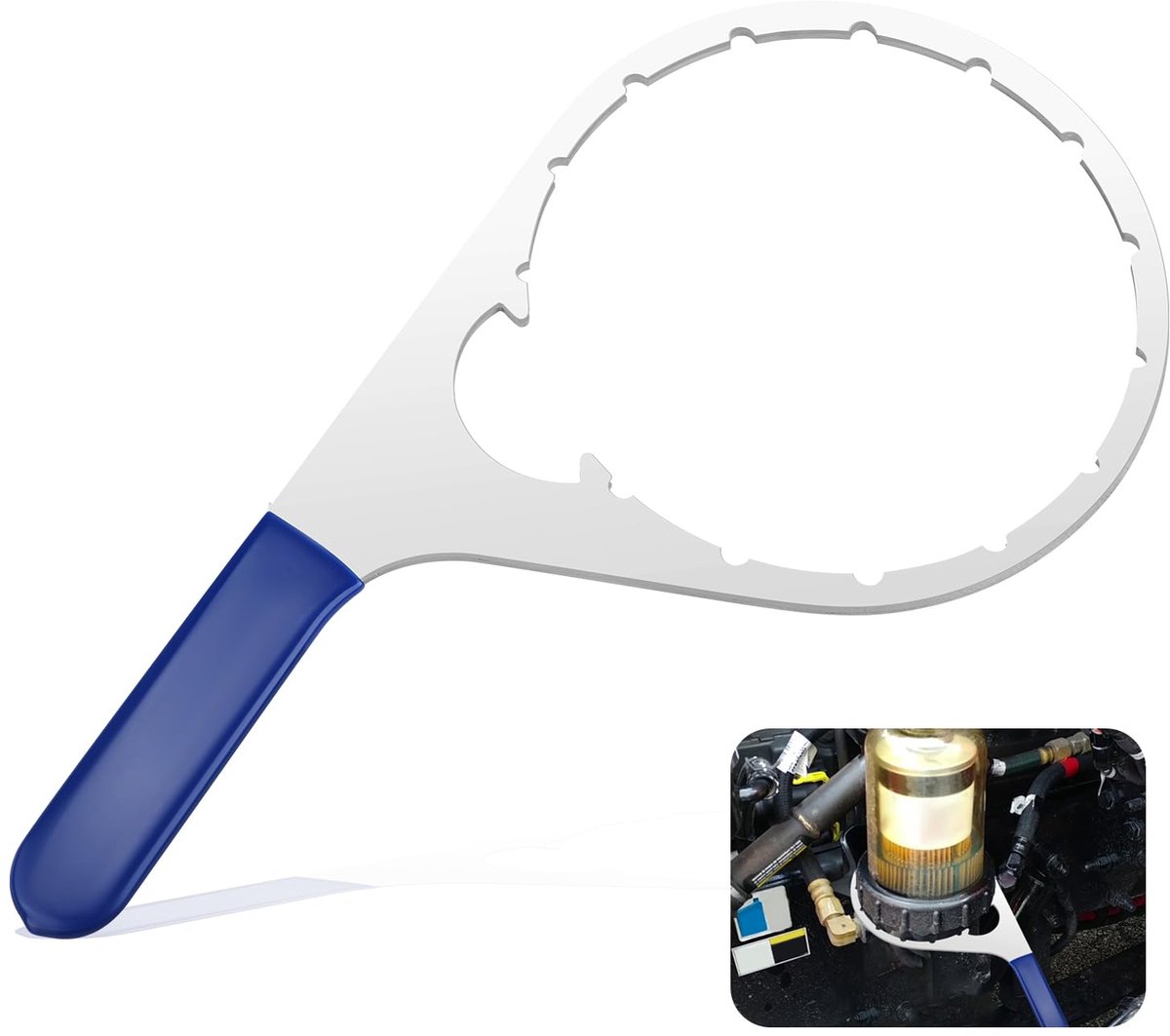 Brandstoffilter Sleutel - 6 Inch Facilitates Removing Filters - Stevige Staalconstructie