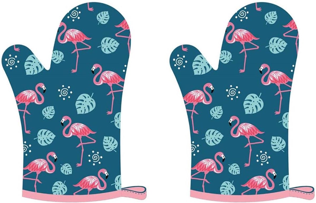 Keuken Oven Mitts - Warmte-isolatie Anti Scald Handschoenen voor Koken, Bakken en BBQ