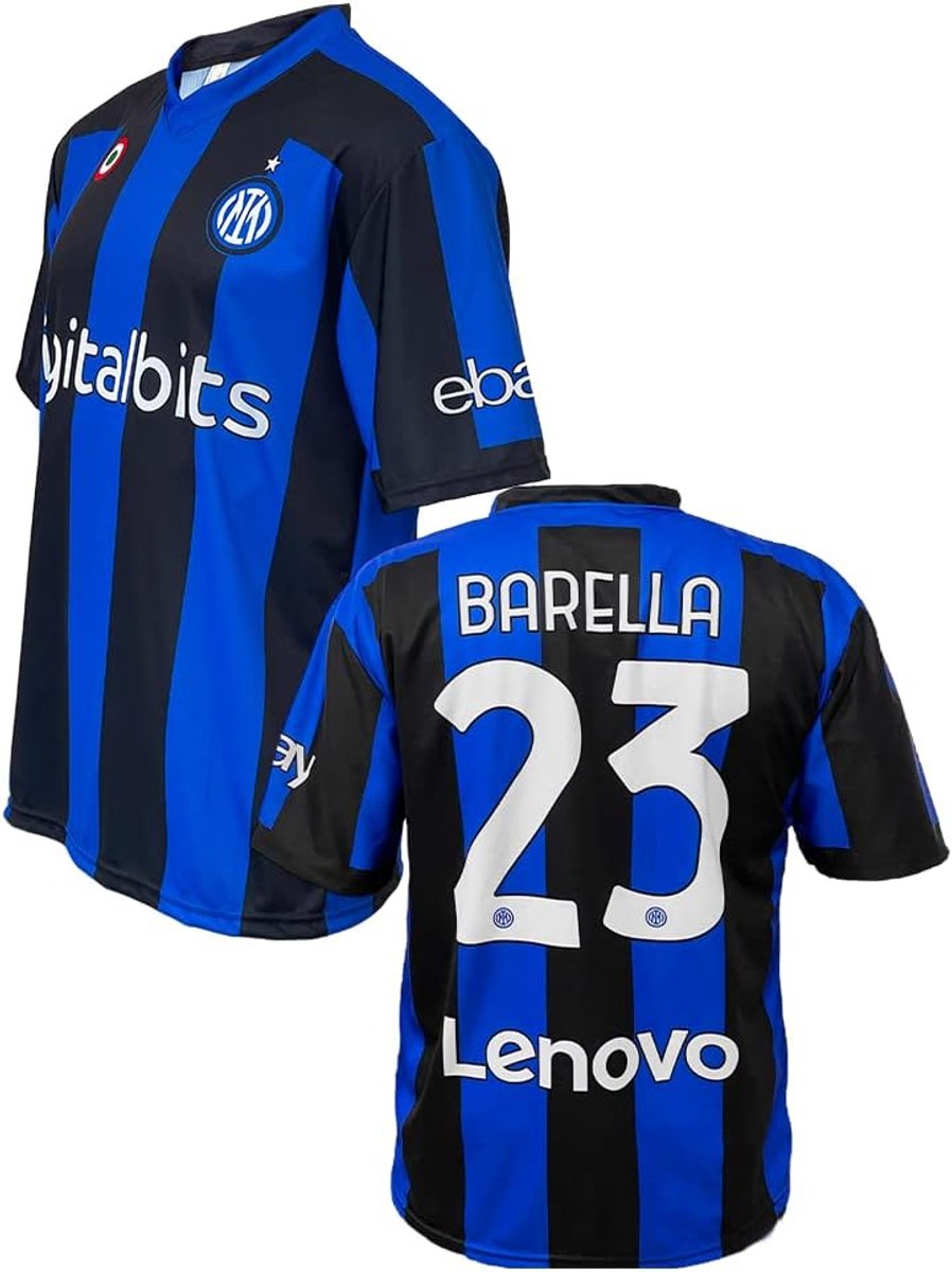 Inter Thuis Shirt 2022/2023 voor Volwassenen