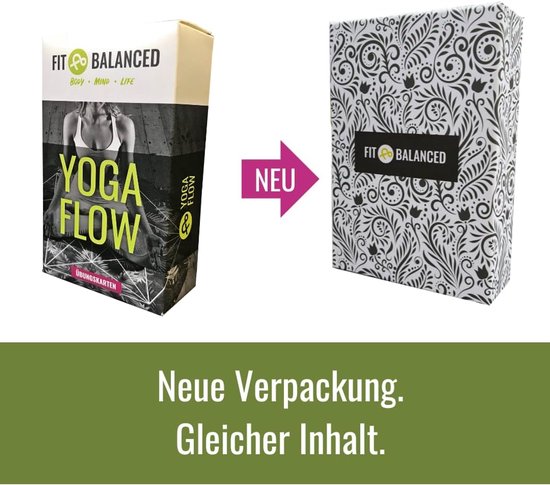 Yoga kaarten met 60 oefeningen, introductiecursussen, meditatie en ademhaling, voor beginners en gevorderden — afbeelding 4