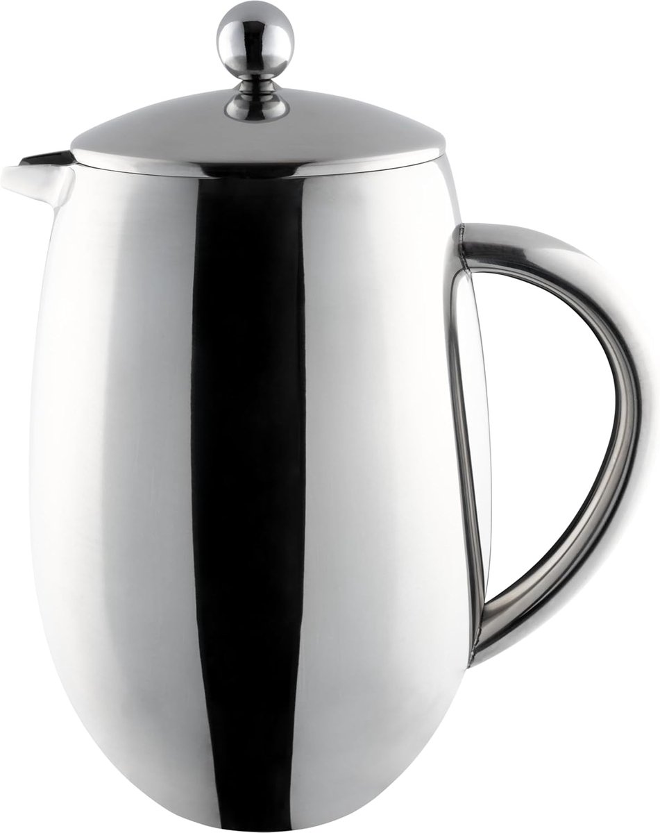 Cafetiere 3 Kopjes Koffiemaker Dubbelwandig 0.35L
