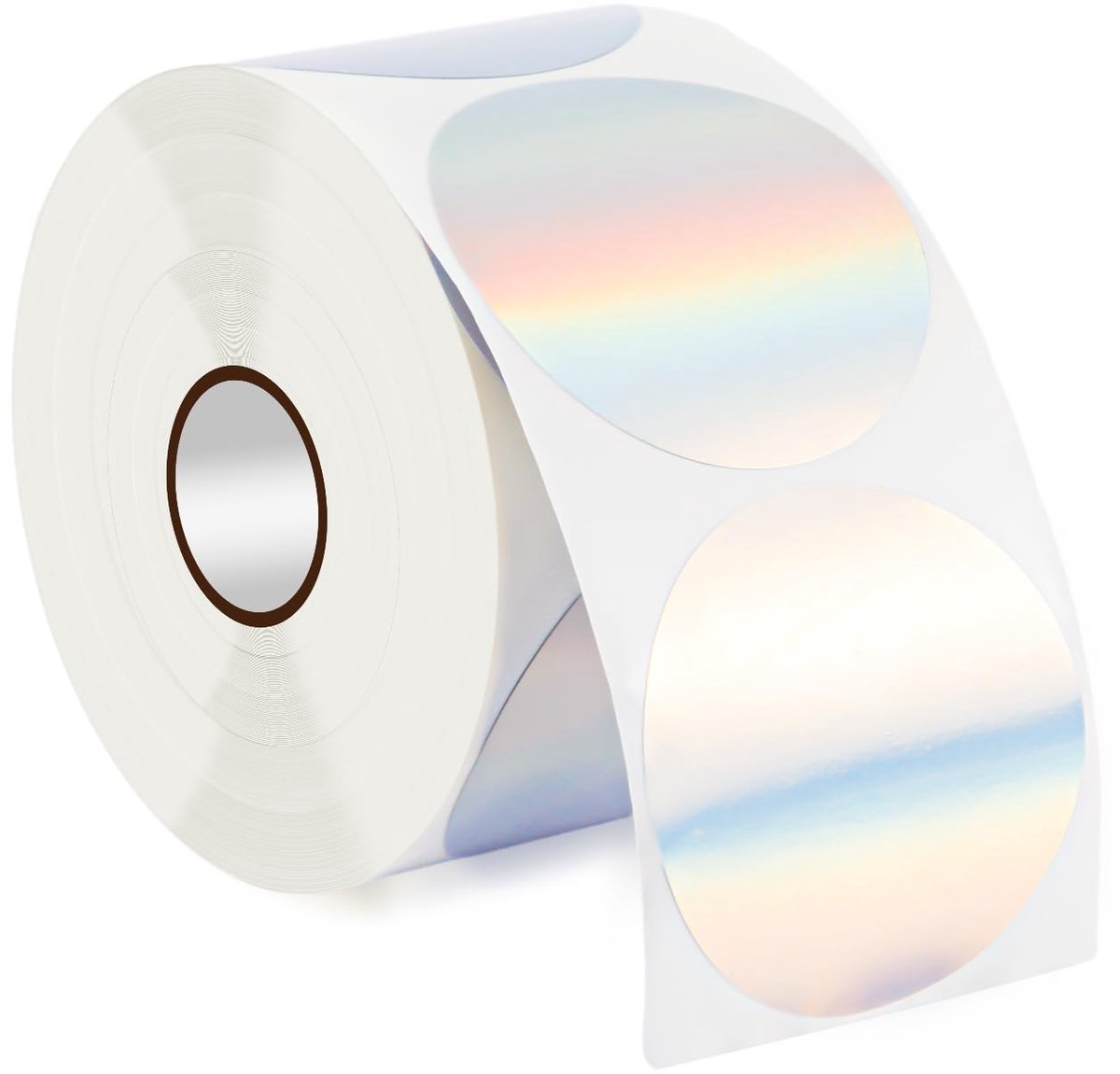 Holografische Thermische Labels - Zelfklevende Stickers voor QR Code en DIY Logo - 5 x 5 cm