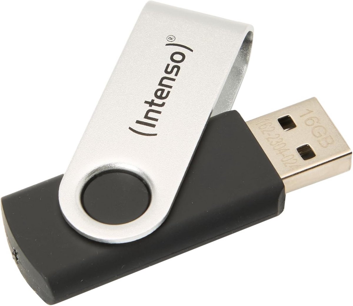 16 GB USB-stick met High Speed USB 2.0 - Zwart/Zilver
