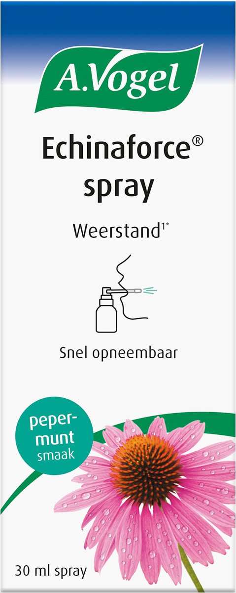 Bol.com A.Vogel Echinaforce spray - Ondersteunt je weerstand - 30 ml aanbieding