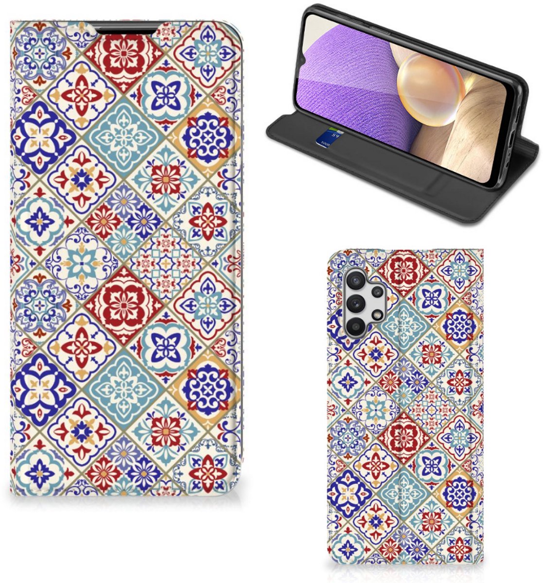 Samsung Galaxy A32 5G Standcase Tiles Color