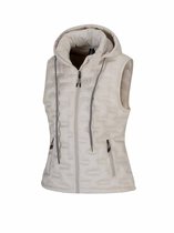BJØRNSON Clara Bodywarmer Dames - Winddicht - Padded - Maat 40 - Off-White