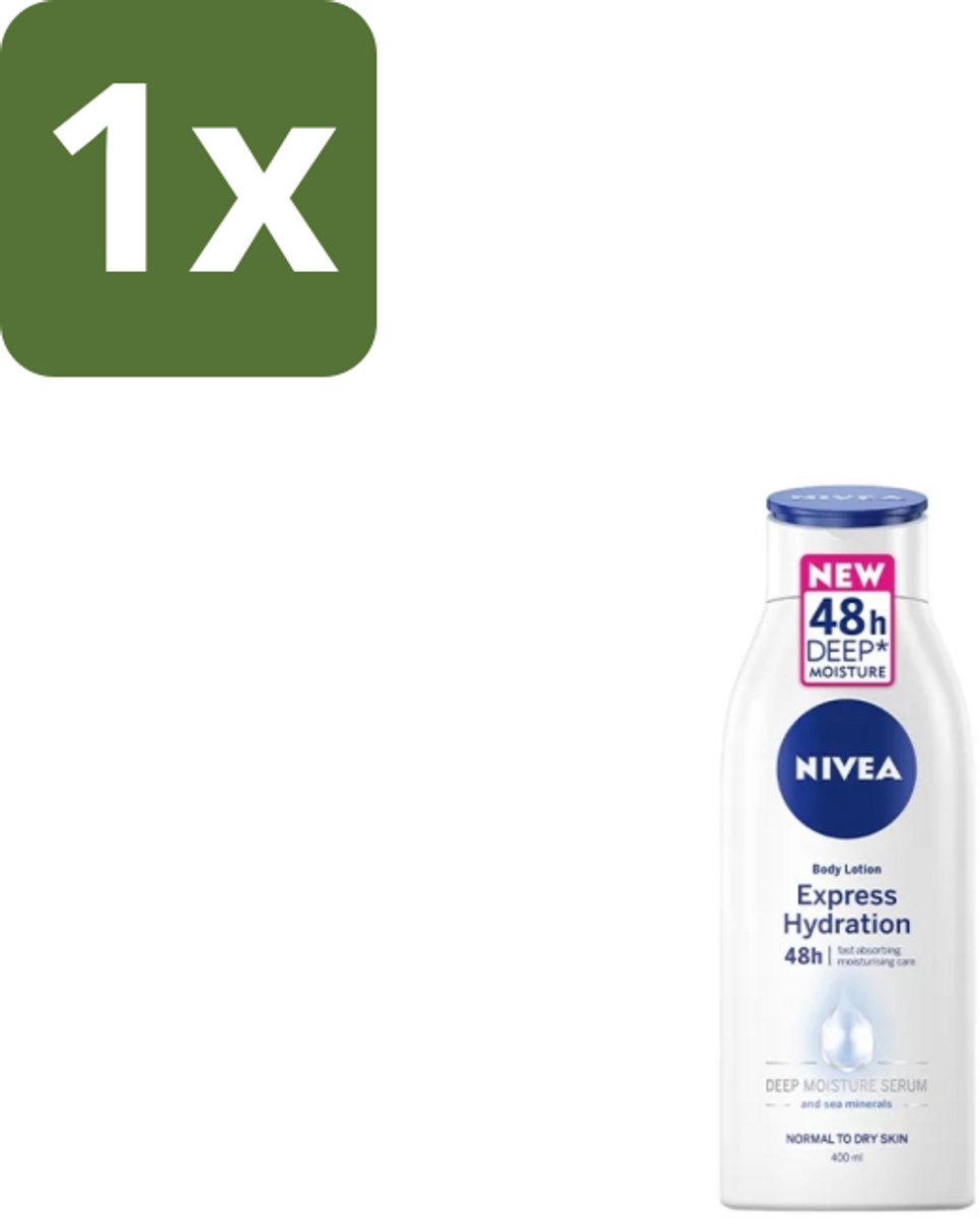 Nivea – Bodylotion – Express Hydration 48H – 400 ml - 1 stuk