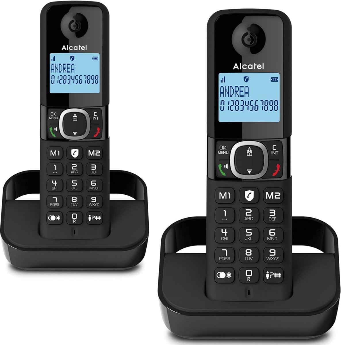Draadloze Duo DECT Telefoon met Groot Bereik